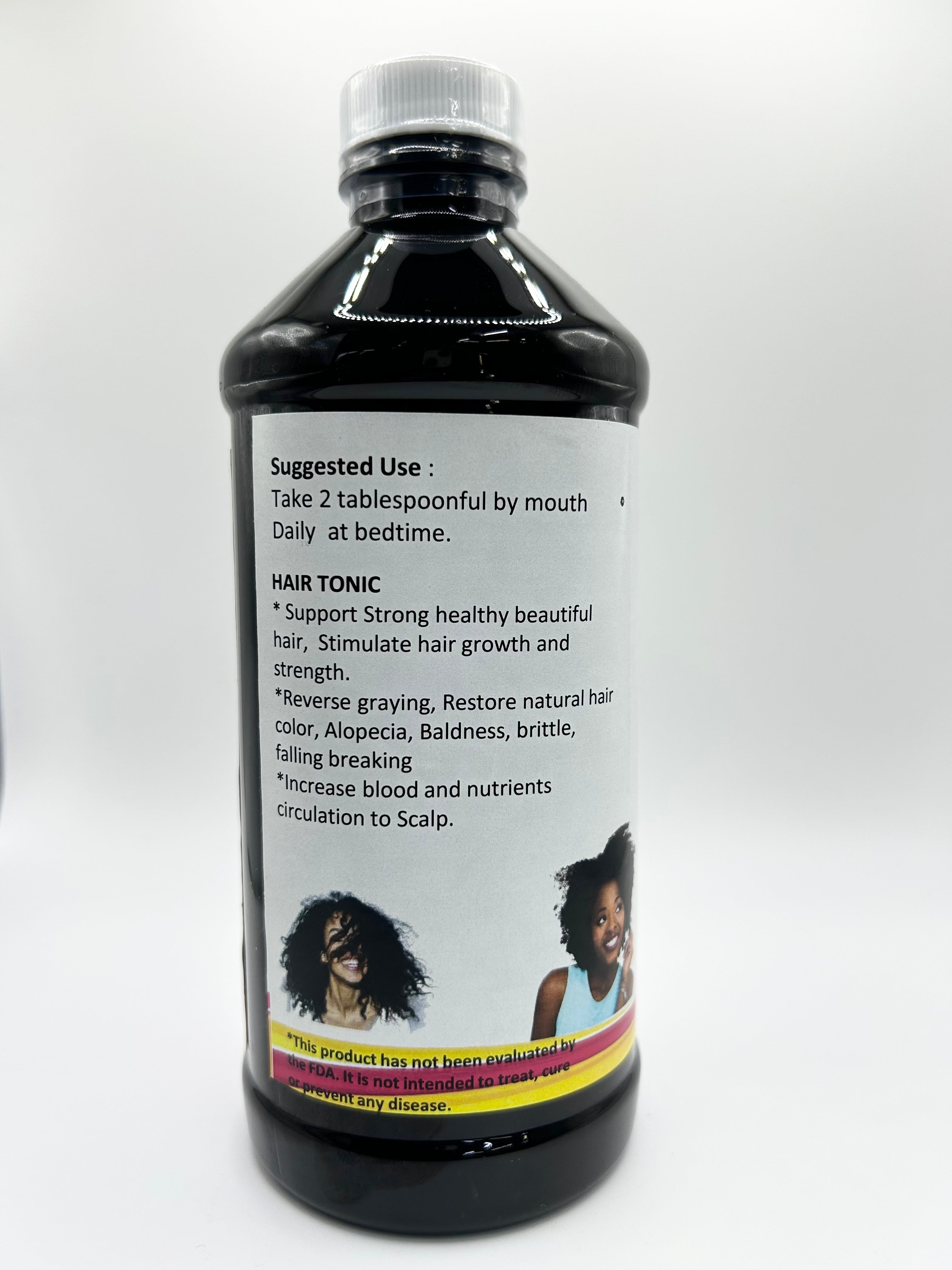 Hair Tonic Supplement - 16oz - Promotes Healthy Hair Growth