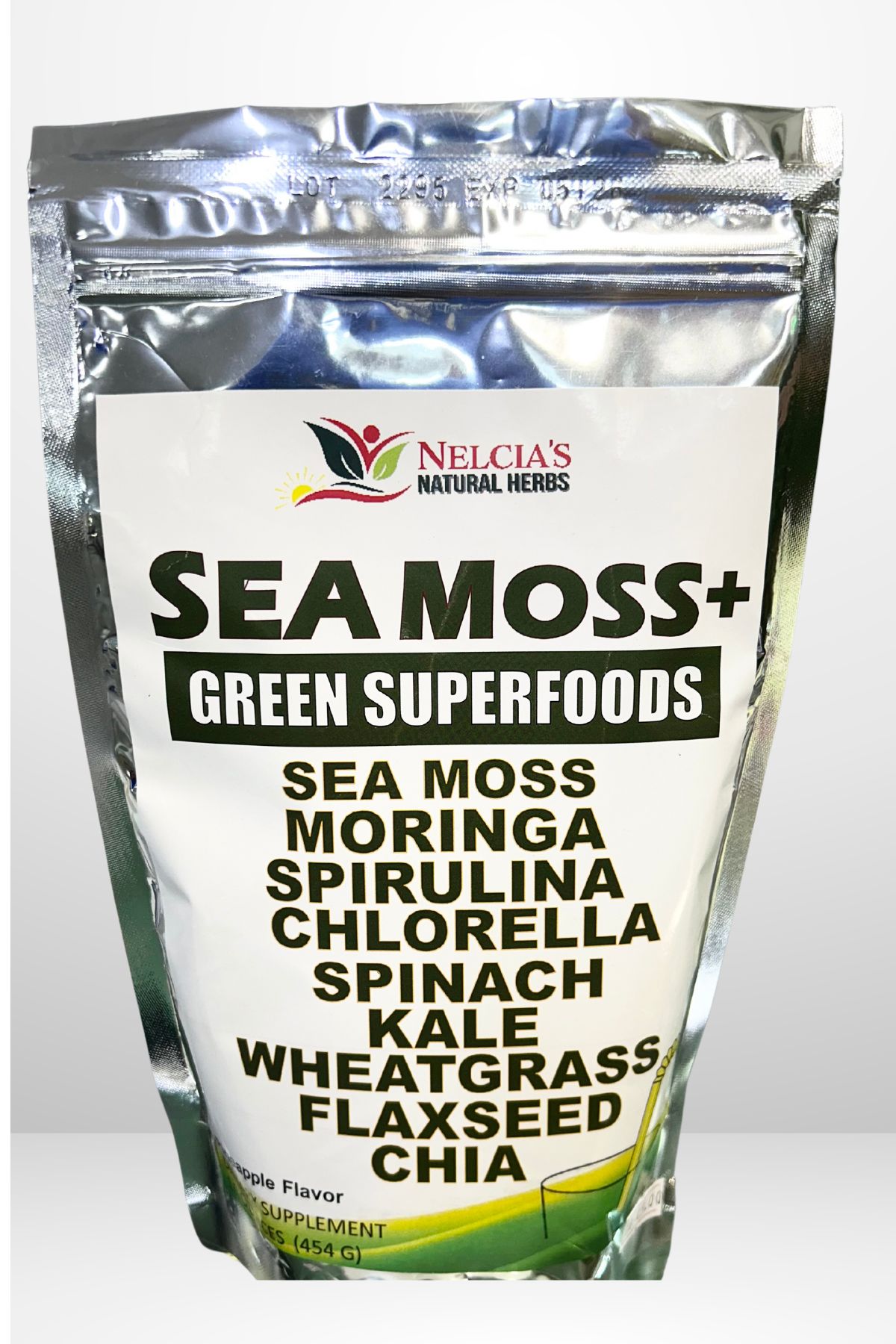 Sea Moss Green Super foods with Moringa, Spirulina, Chlorella, Spinach ...
